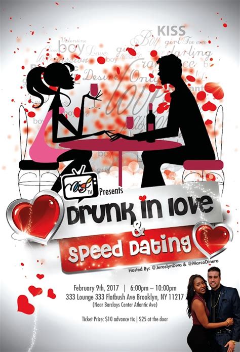 speed dating drunk